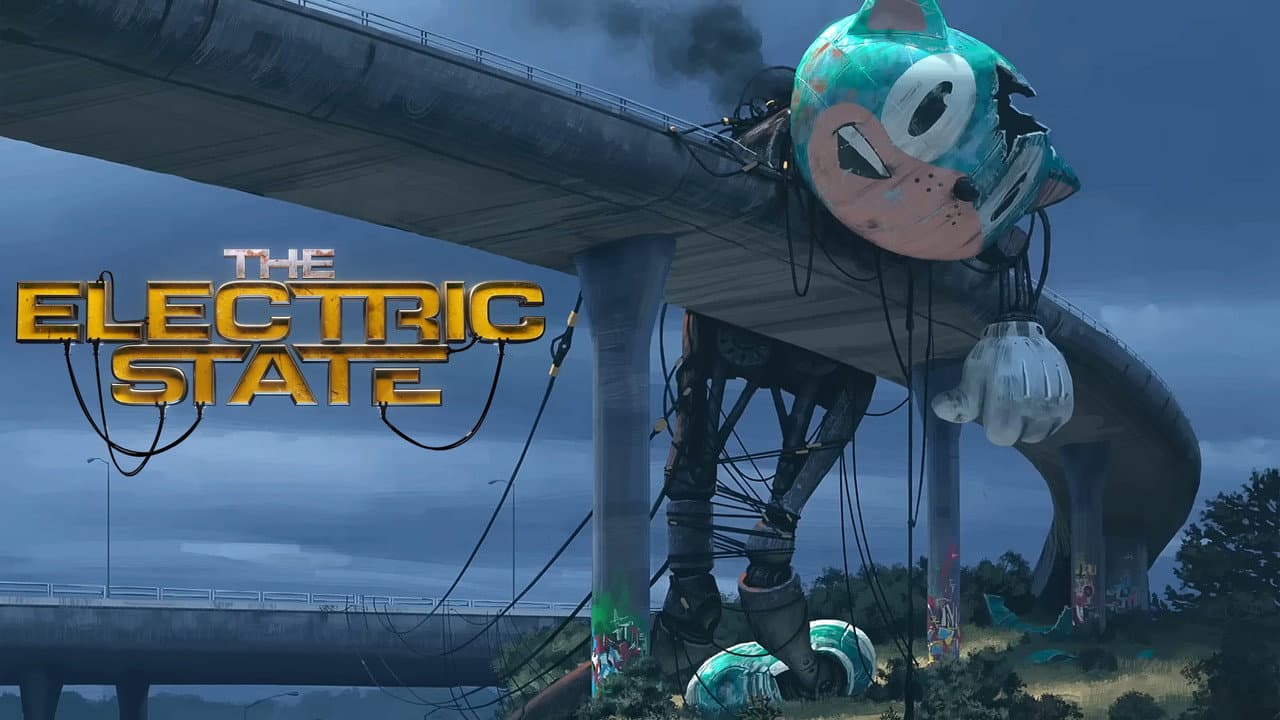 The Electric State — backdrops with title 2