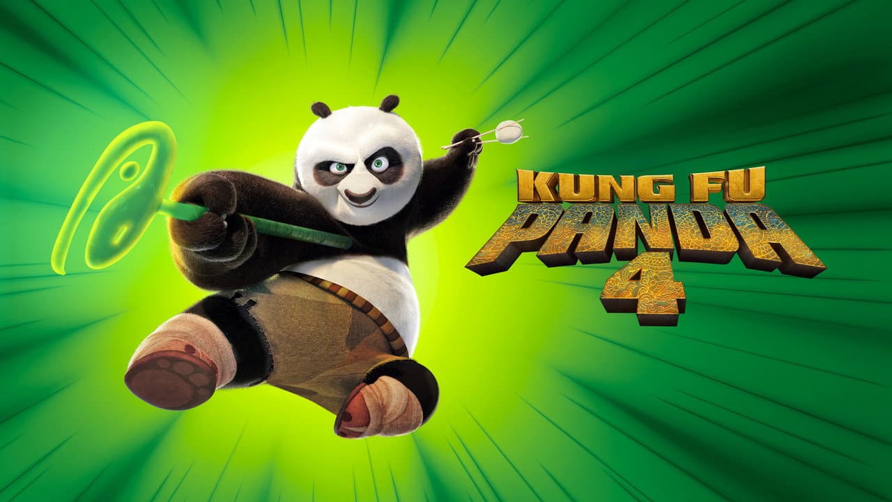 Kung Fu Panda 4 — backdrops with title 6