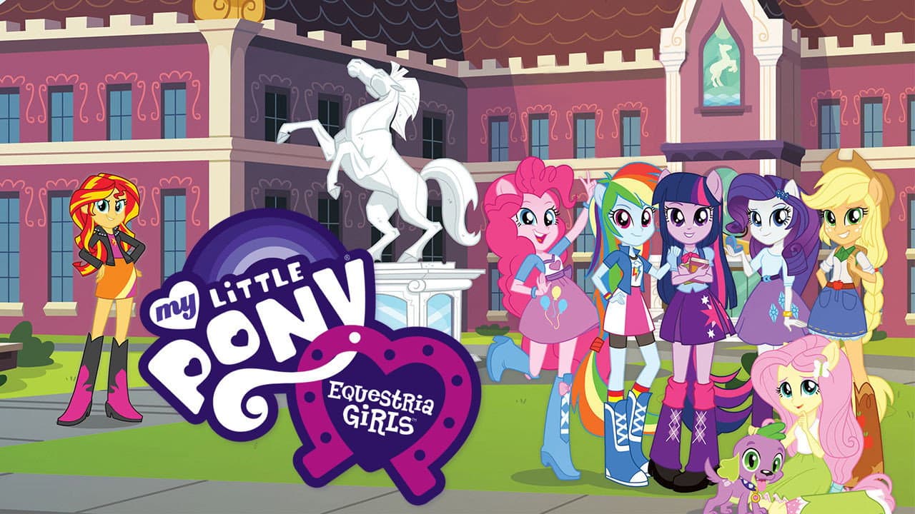My Little Pony: Equestria Girls — backdrops with title 1