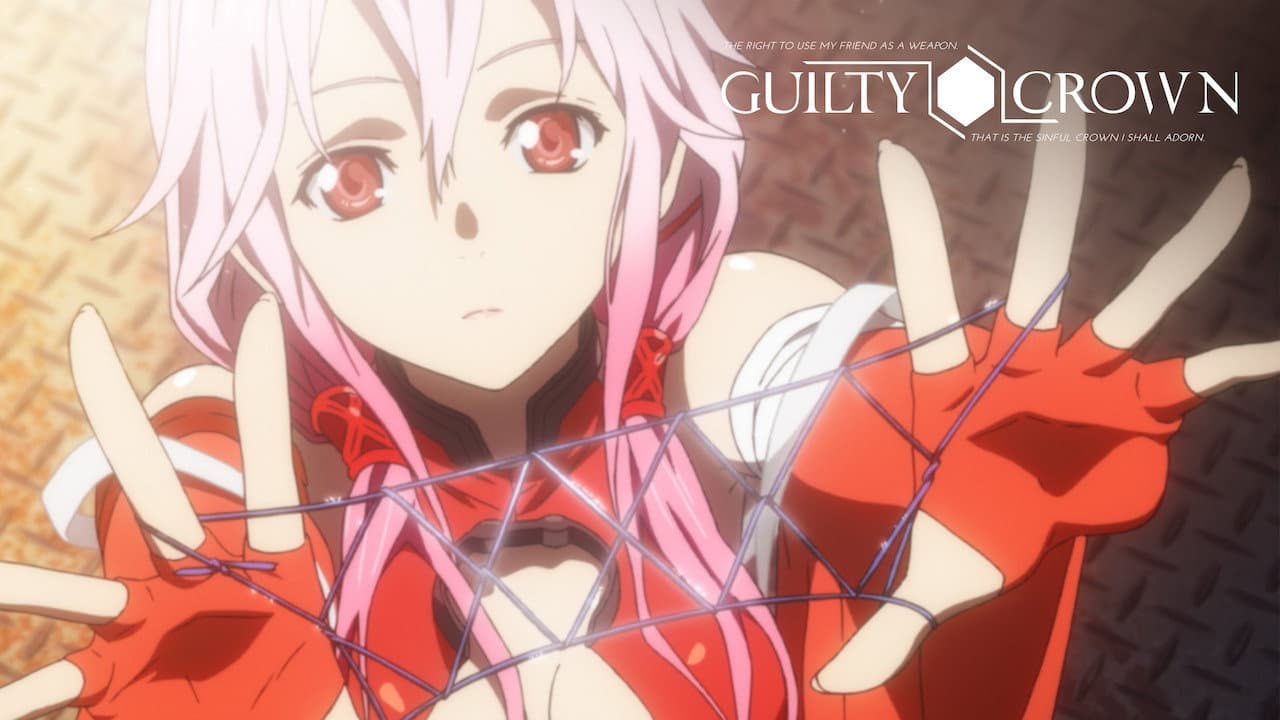 Guilty Crown — backdrops with title 7