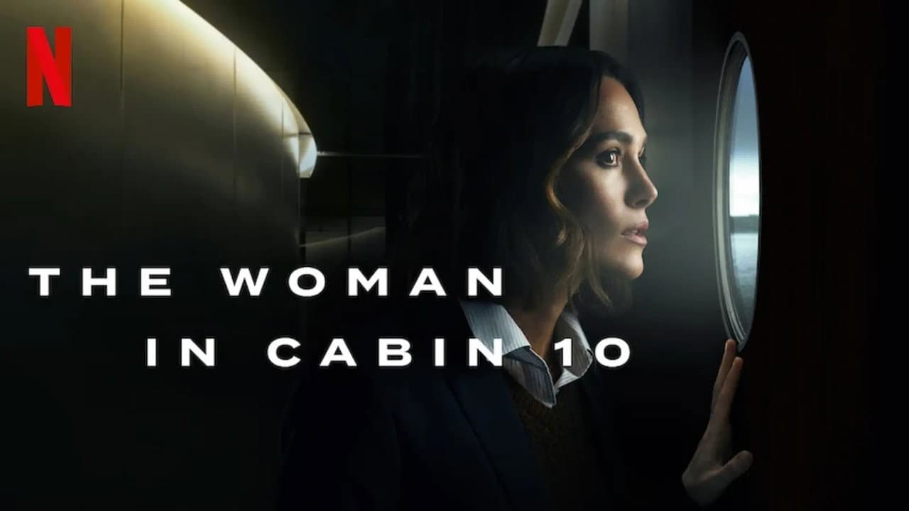 The Woman in Cabin 10 — backdrops with title 1