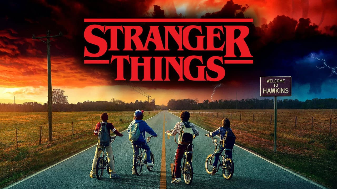 Stranger Things — backdrops with title 7