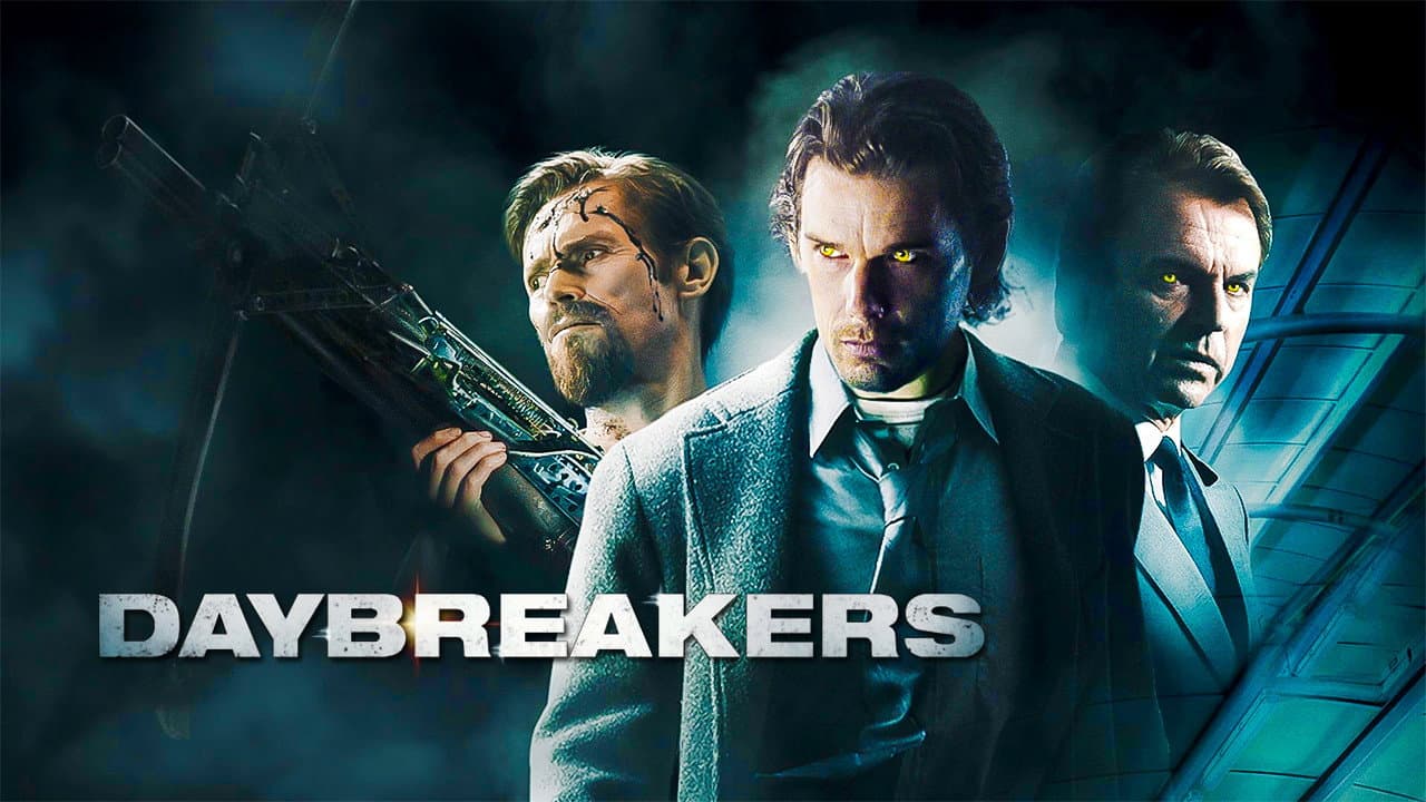 Daybreakers — backdrops with title 2