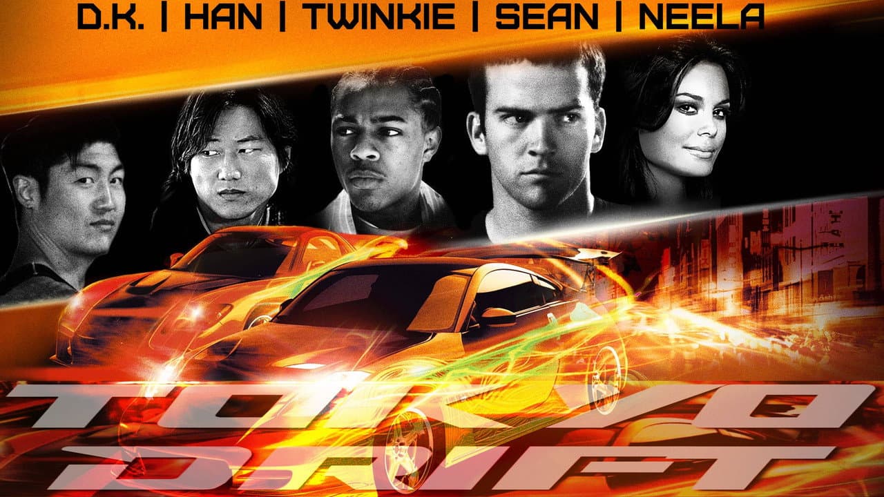 The Fast and the Furious: Tokyo Drift — backdrops with title 2