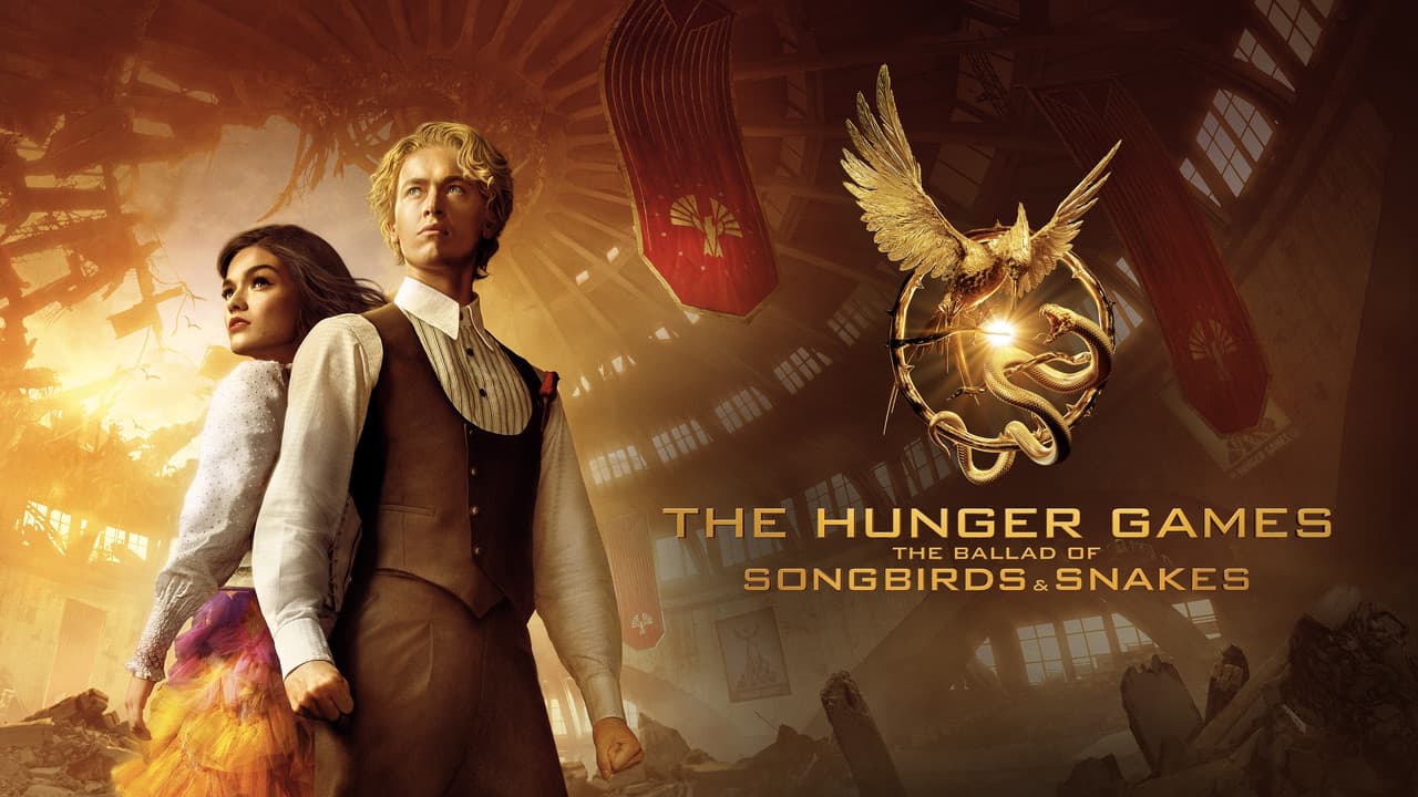 The Hunger Games: The Ballad of Songbirds & Snakes — backdrops with title 3