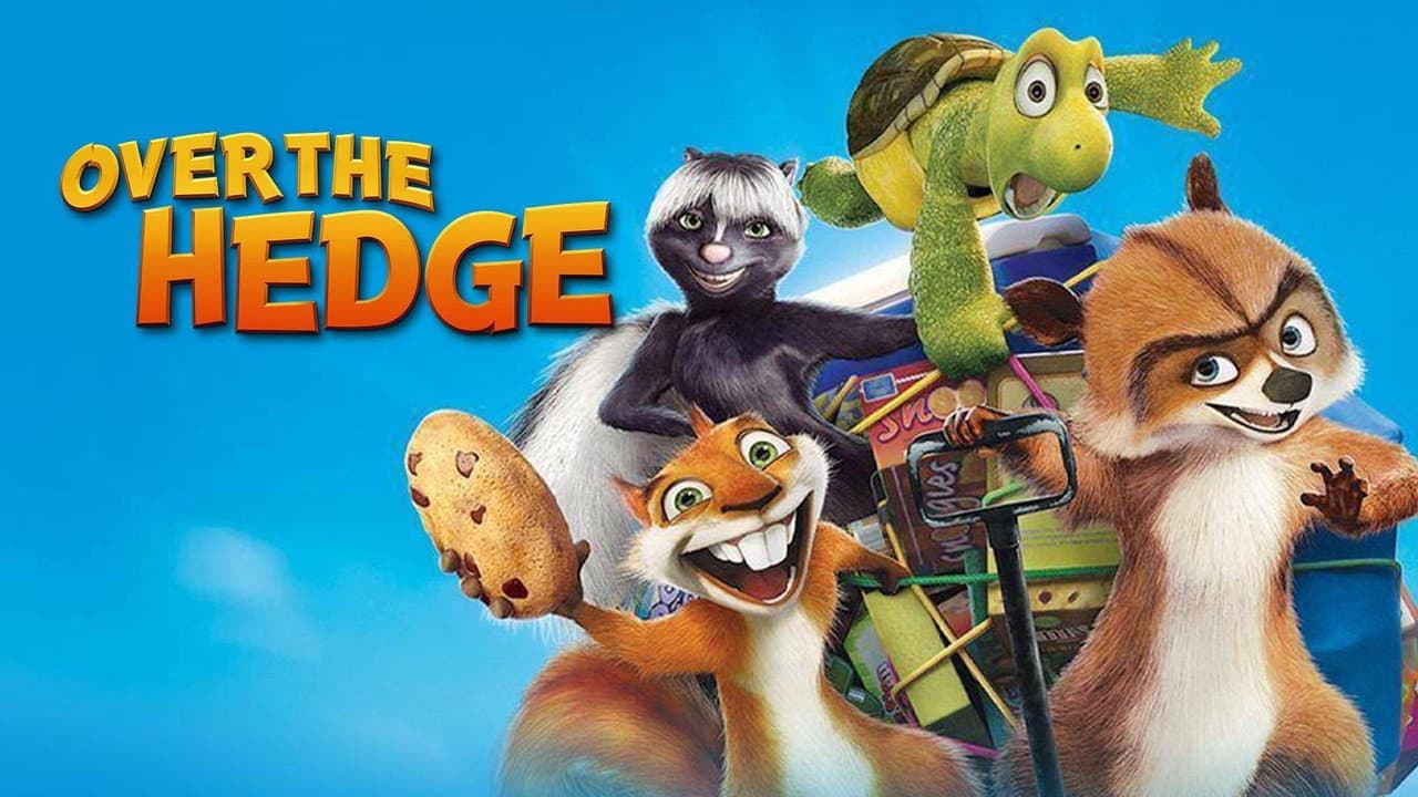 Over the Hedge — backdrops with title 1