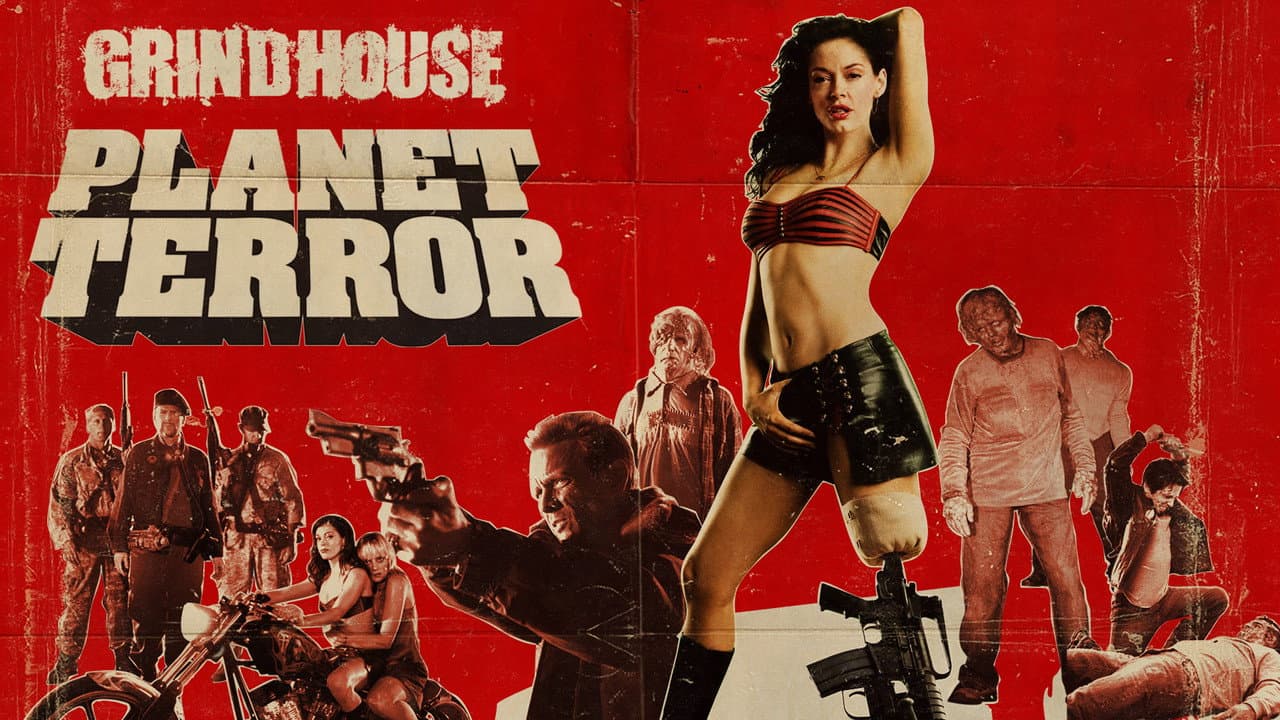 Planet Terror — backdrops with title 3