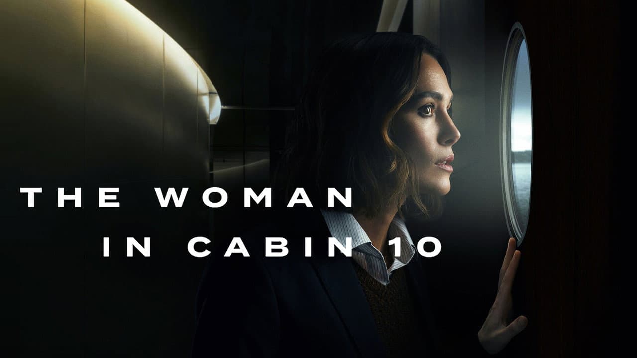 The Woman in Cabin 10 — backdrops with title 5