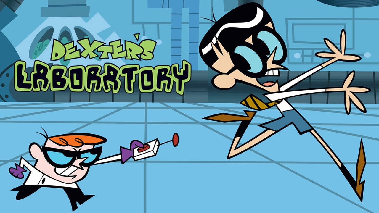 Dexter's Laboratory — backdrops with title 5