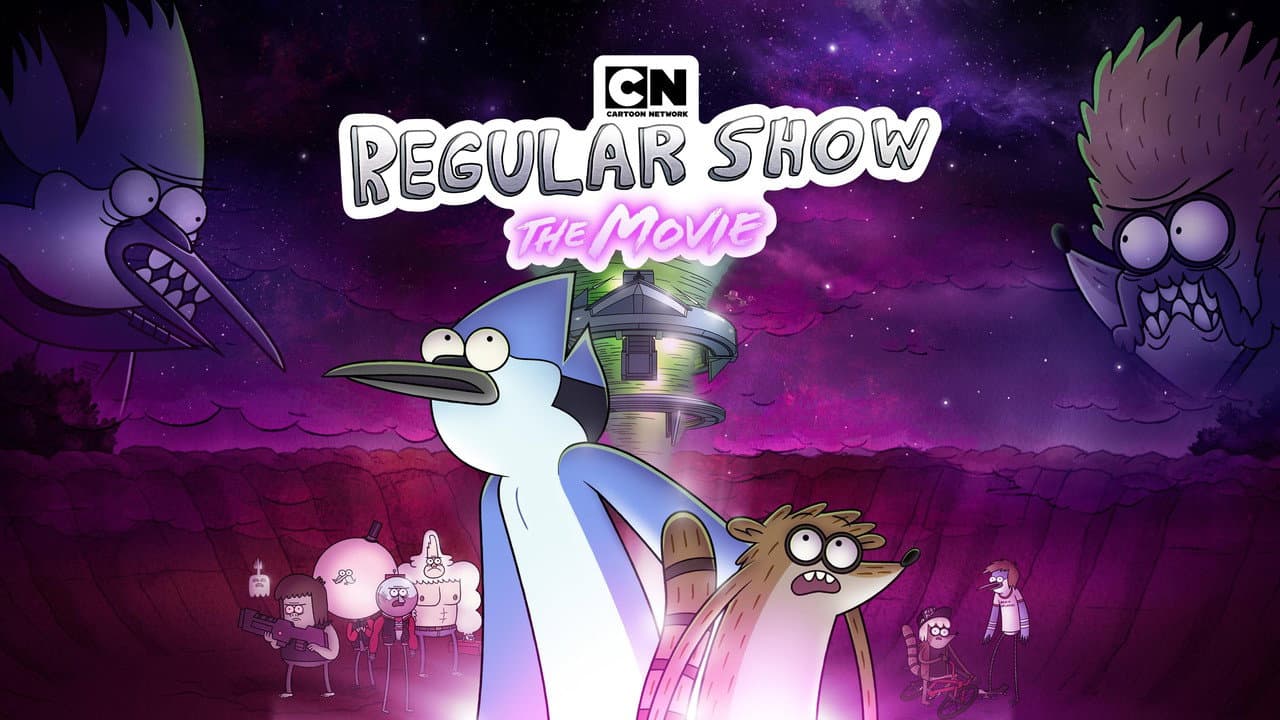 Regular Show: The Movie — backdrops with title 2