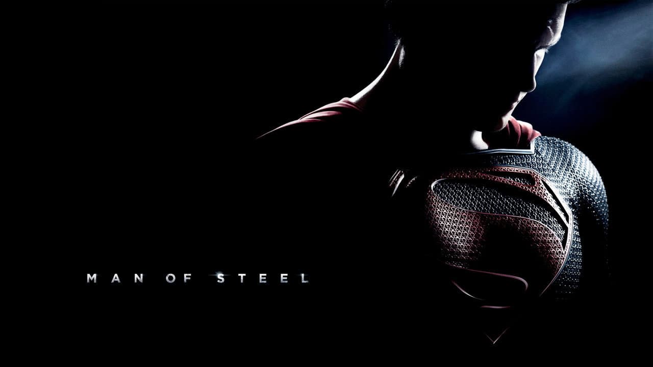 Man of Steel — backdrops with title 6