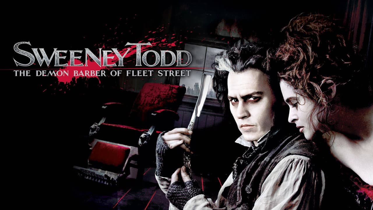 Sweeney Todd: The Demon Barber of Fleet Street — backdrops with title 7