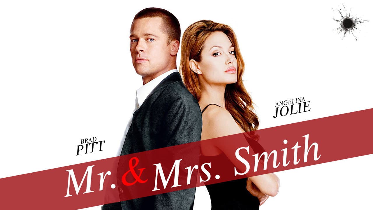 Mr. & Mrs. Smith — backdrops with title 4