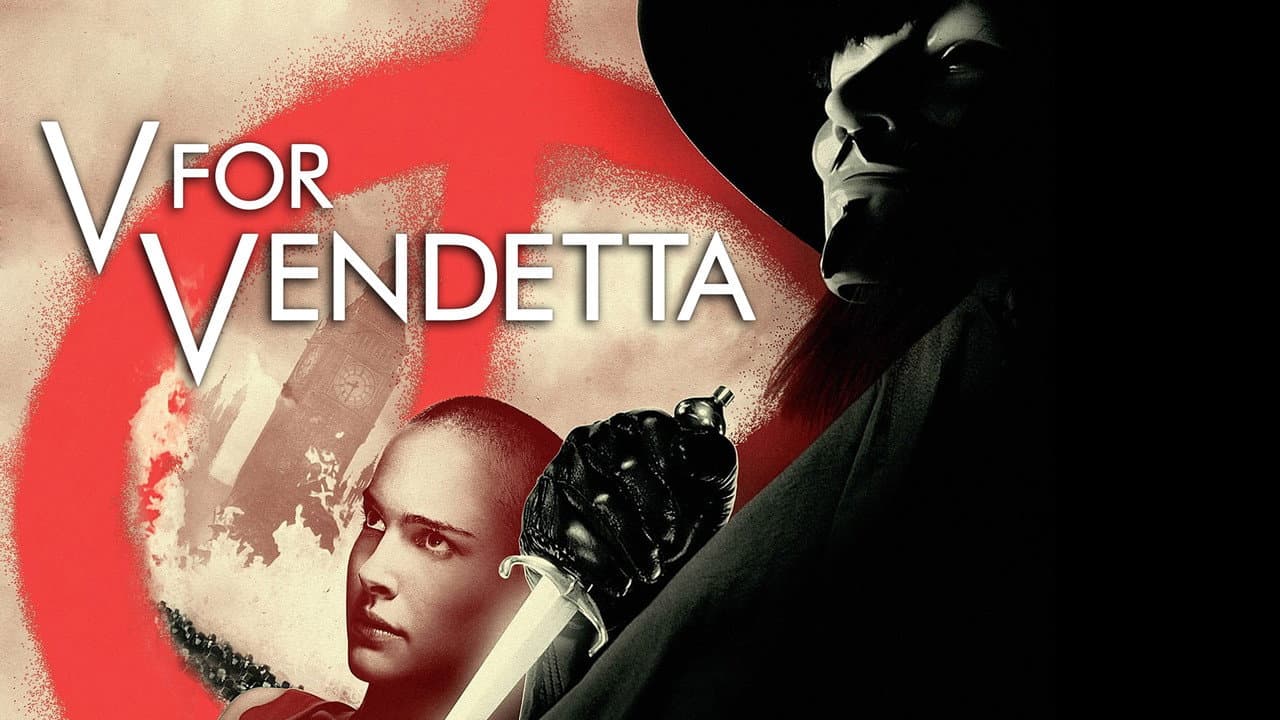 V for Vendetta — backdrops with title 3