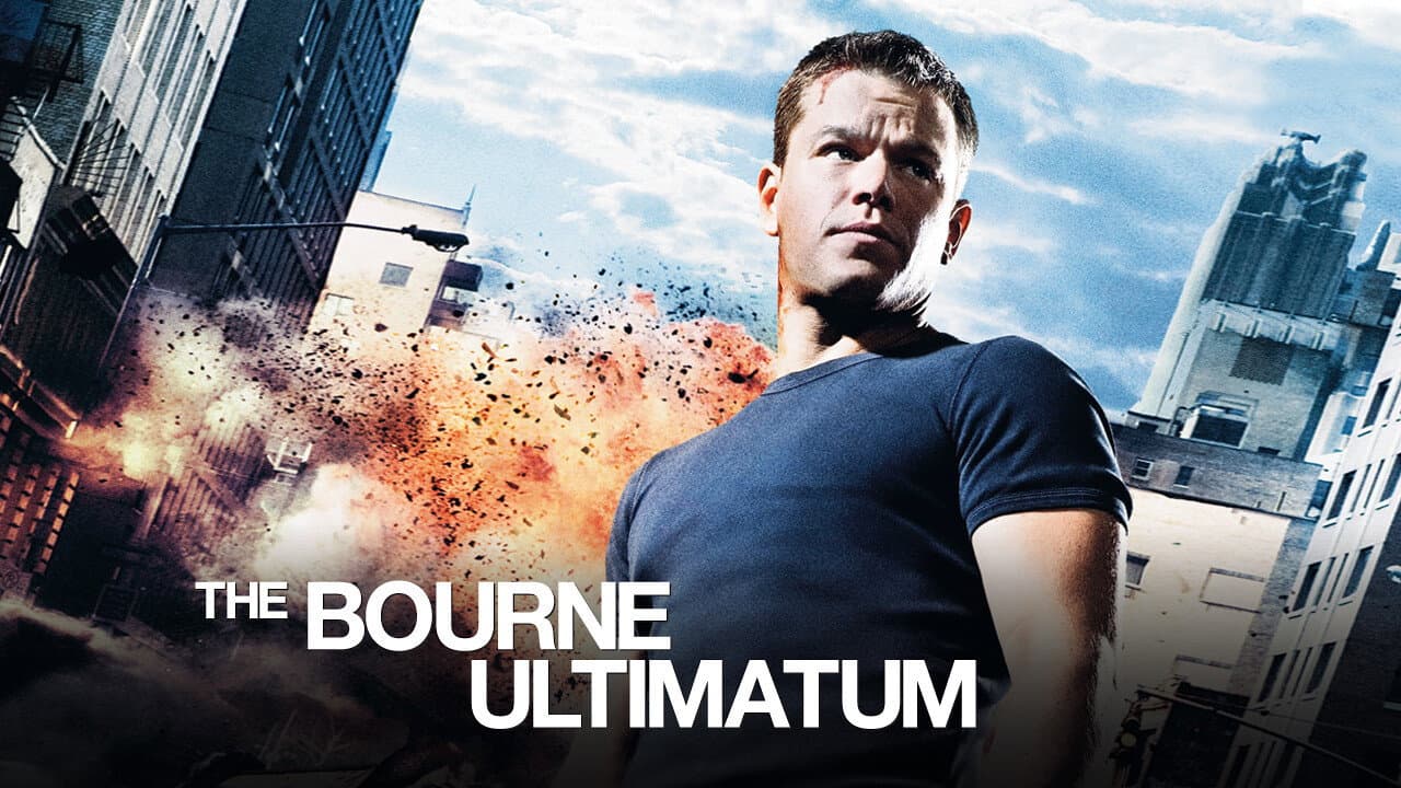 The Bourne Ultimatum — backdrops with title 6