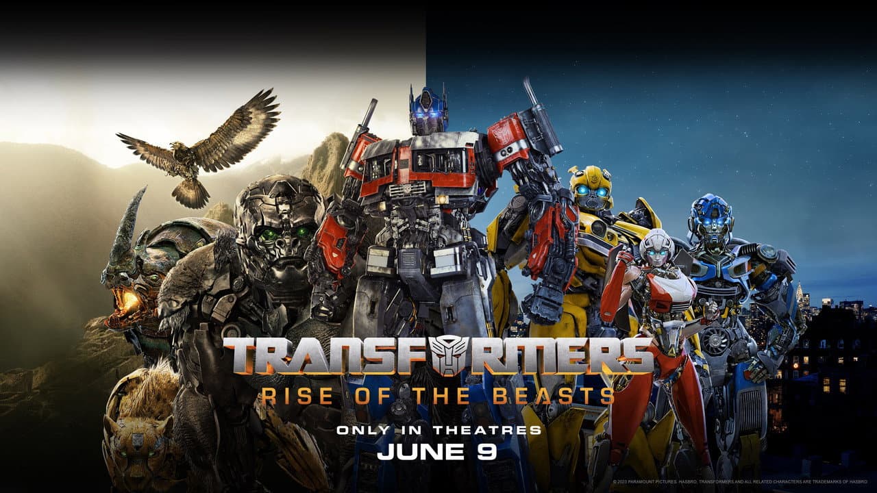 Transformers: Rise of the Beasts — backdrops with title 5
