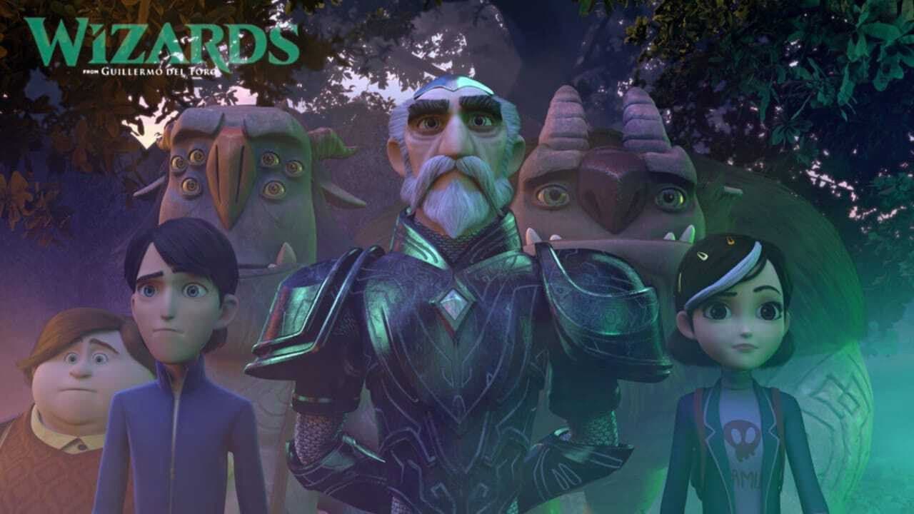 Wizards: Tales of Arcadia — backdrops with title 2