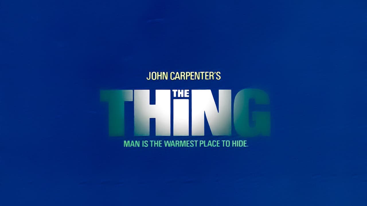The Thing — backdrops with title 6