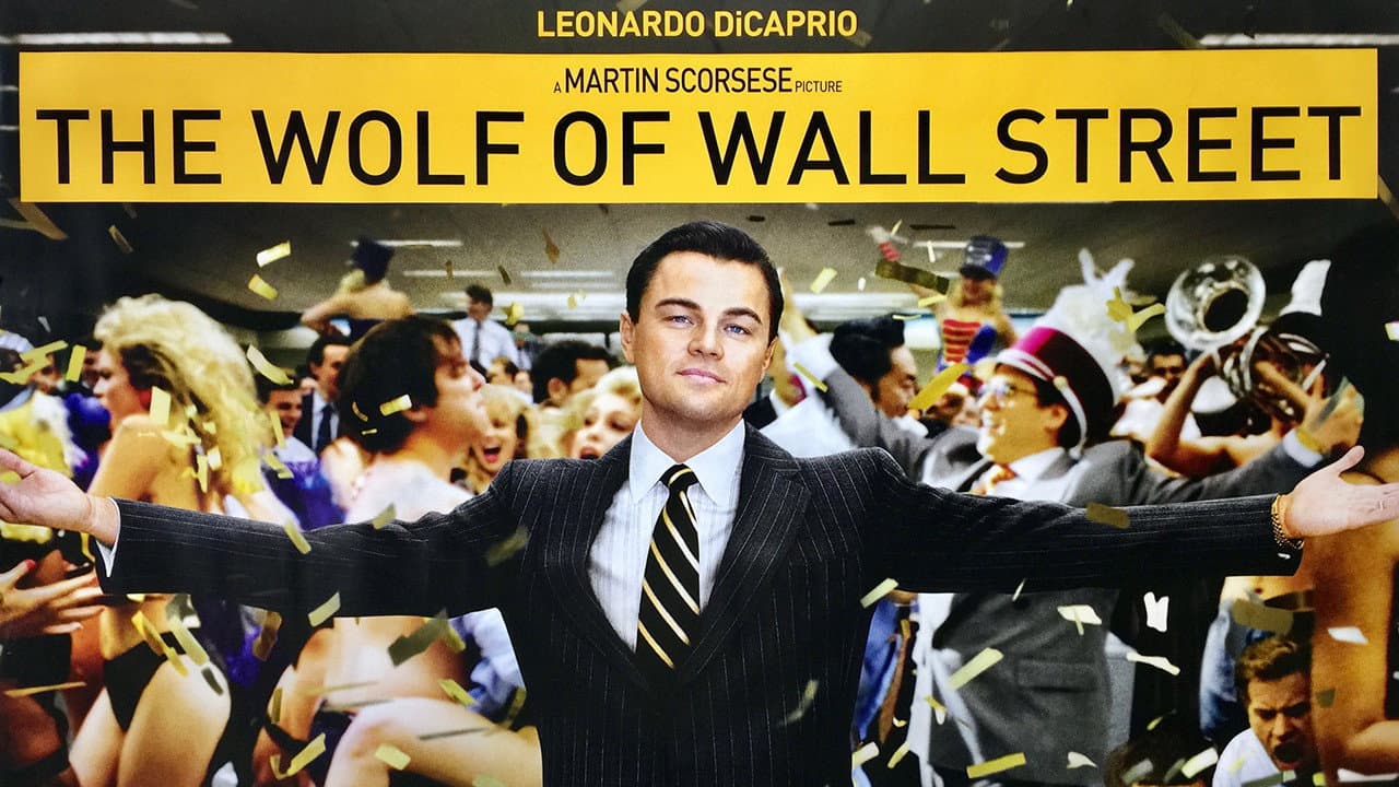 The Wolf of Wall Street — backdrops with title 6
