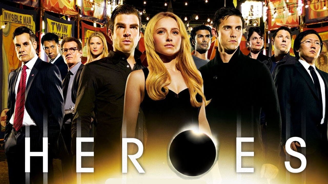 Heroes — backdrops with title 4