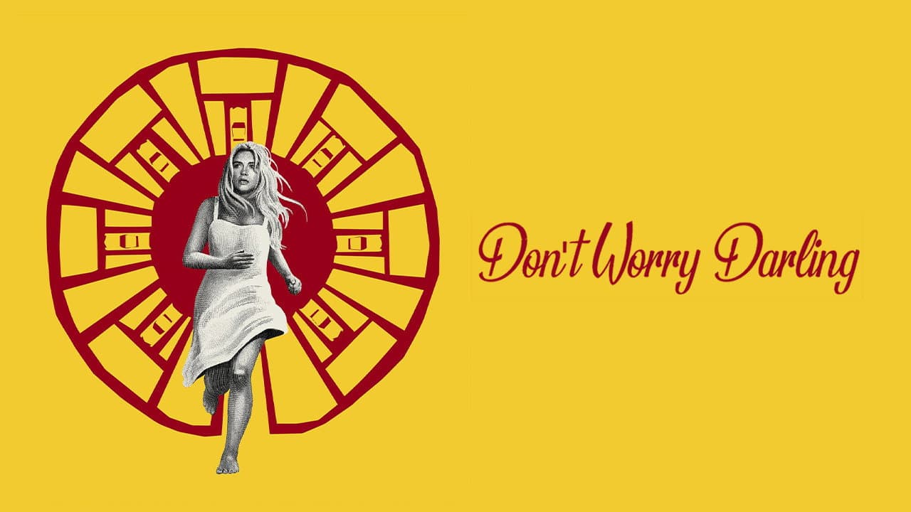 Don't Worry Darling — backdrops with title 7