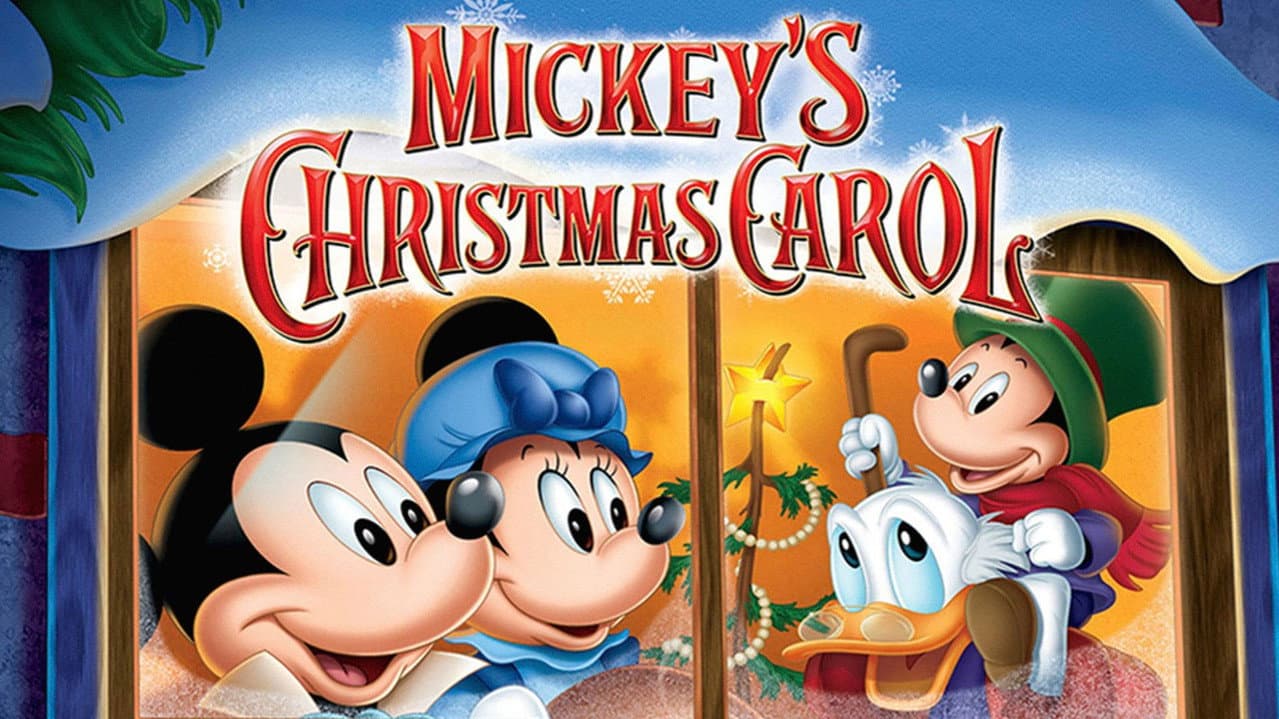 Mickey's Christmas Carol — backdrops with title 3