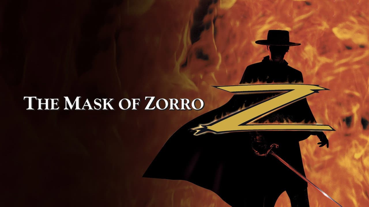 The Mask of Zorro — backdrops with title 3