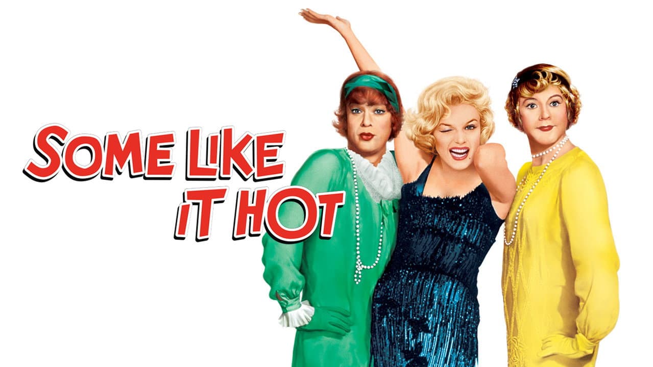 Some Like It Hot — backdrops with title 4