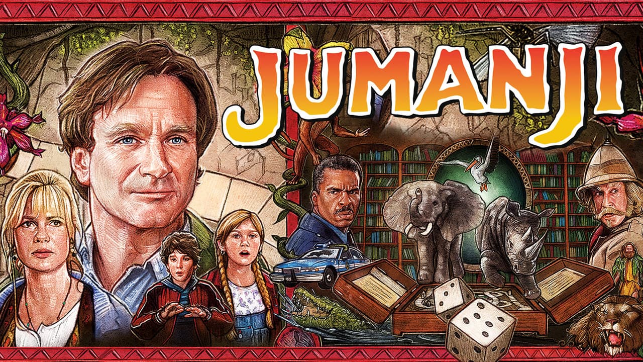Jumanji — backdrops with title 2