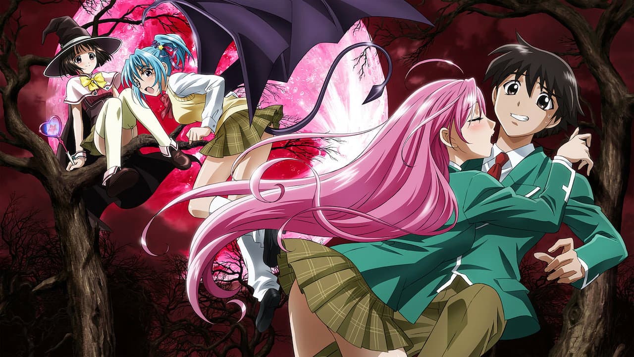 Rosario + Vampire — backdrops 3