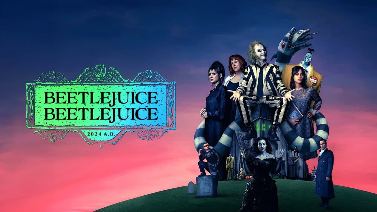 Beetlejuice Beetlejuice — backdrops with title 8