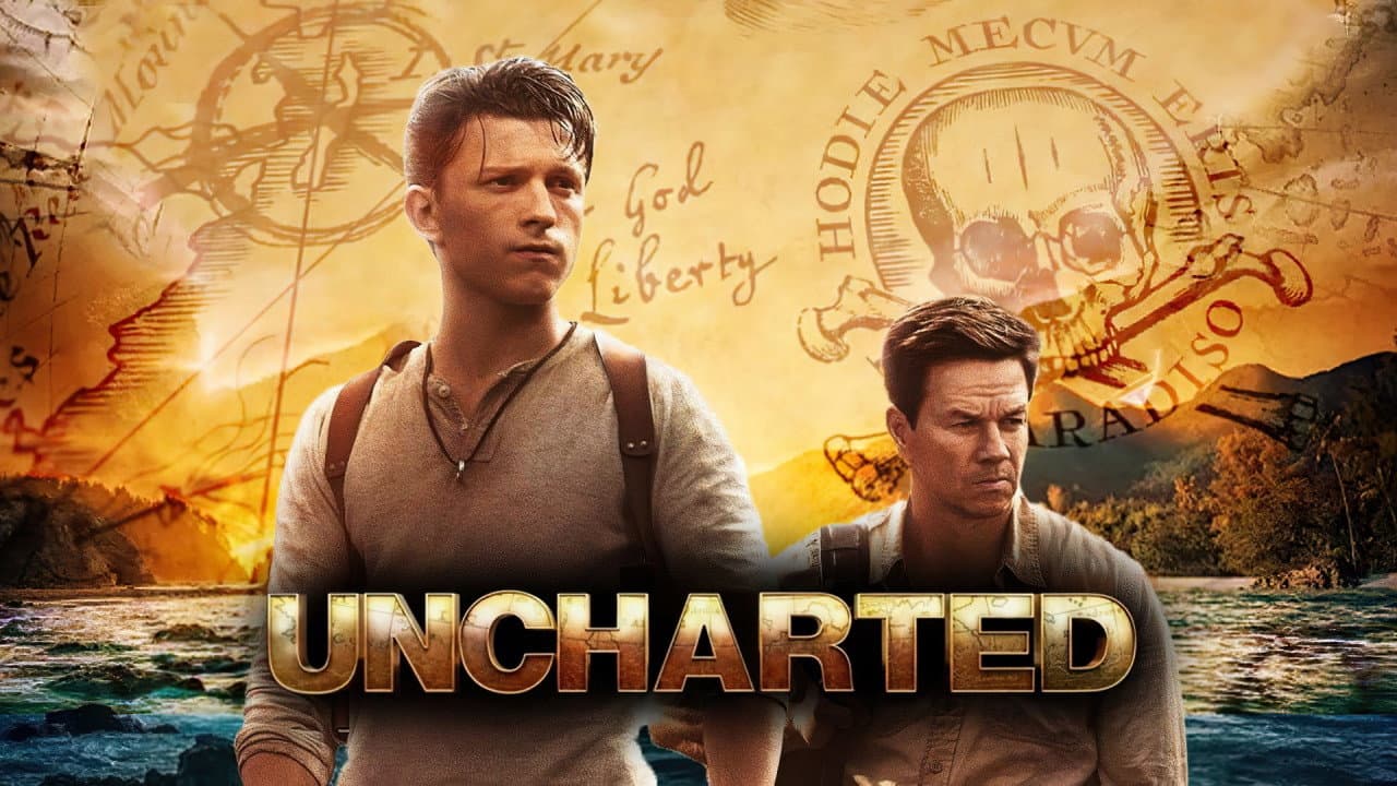 Uncharted — backdrops with title 2
