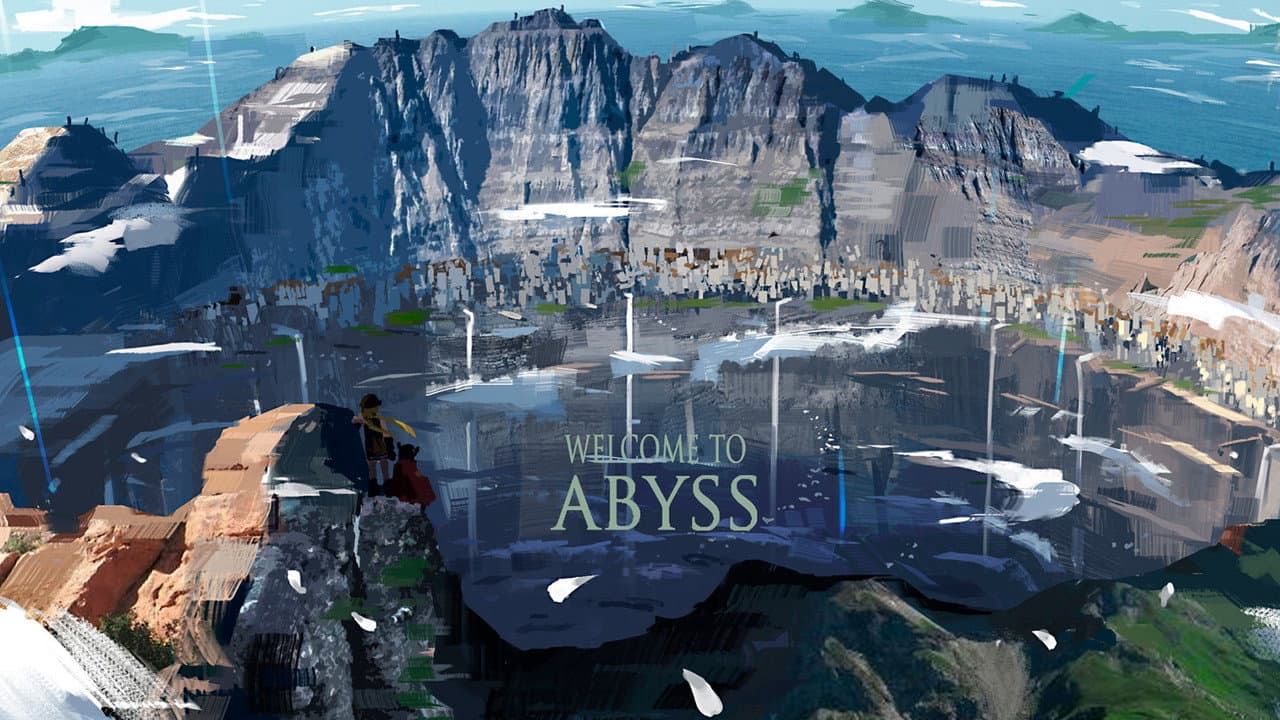 Made in Abyss — backdrops with title 3