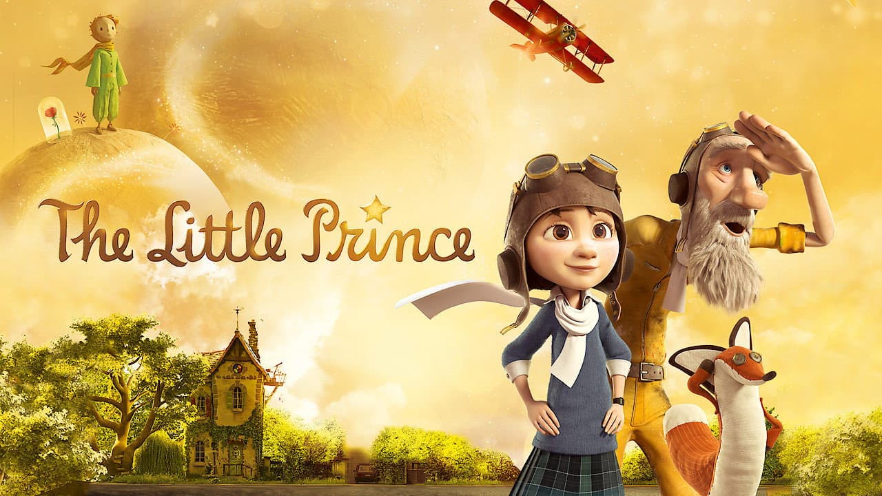 The Little Prince — backdrops with title 2