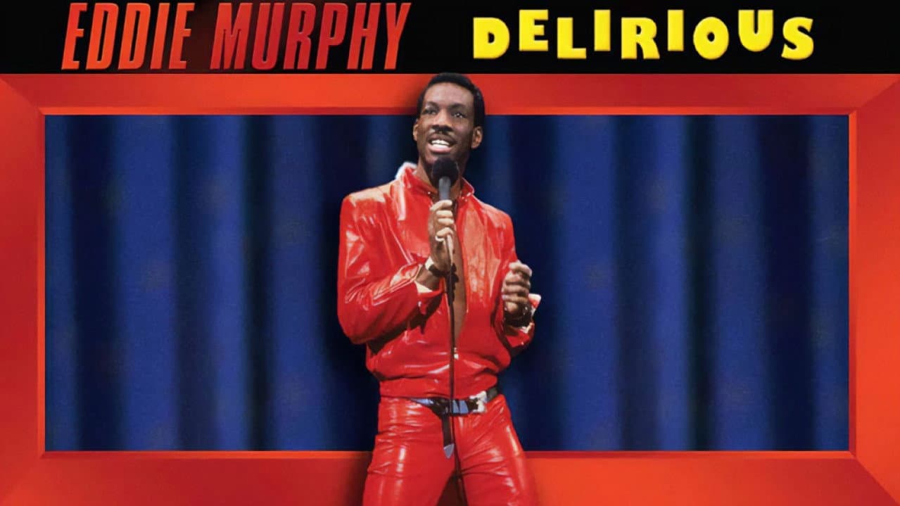 Eddie Murphy: Delirious — backdrops with title 1