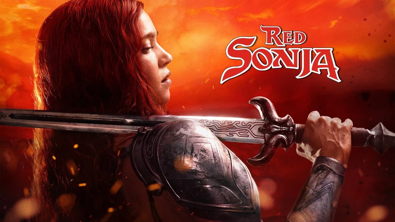 Red Sonja — backdrops with title 1