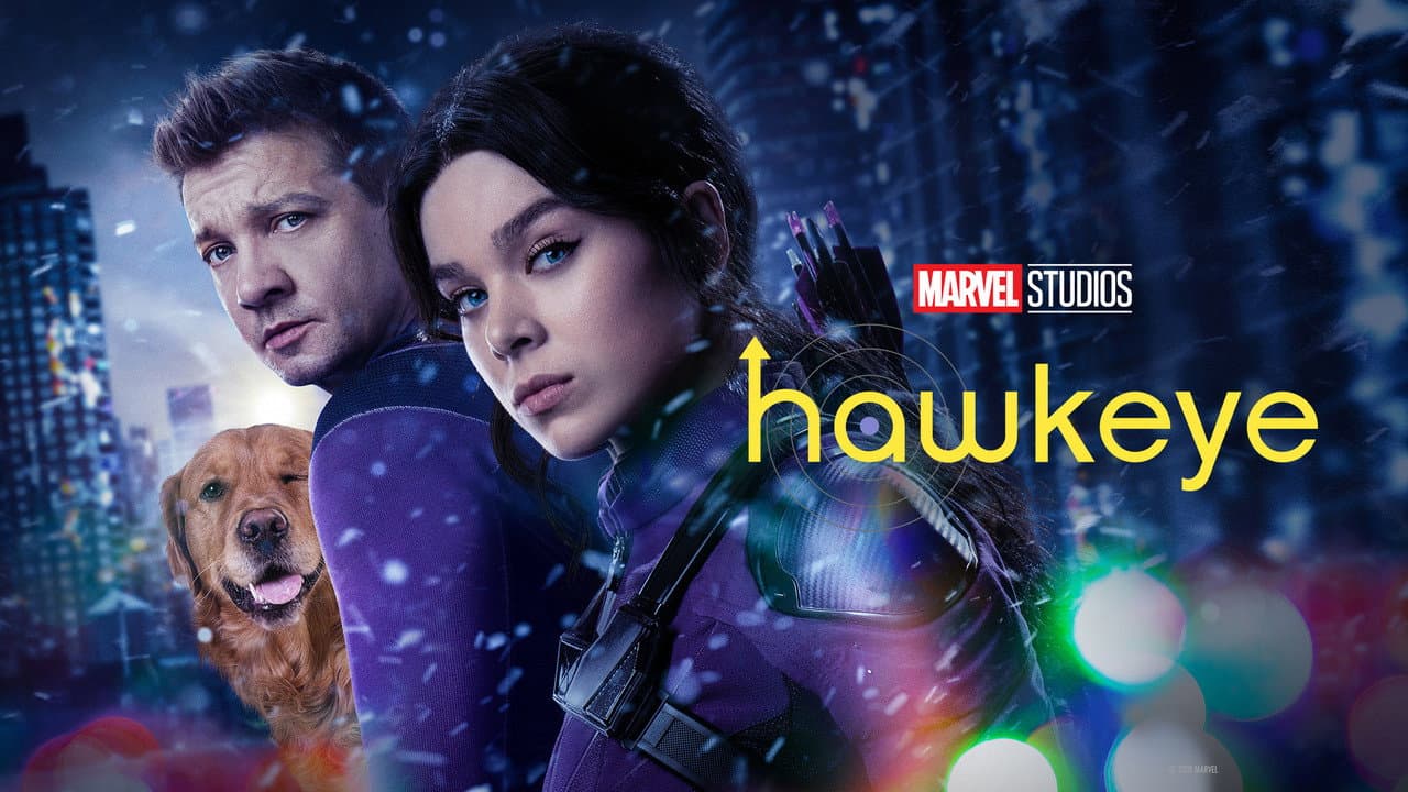 Hawkeye — backdrops with title 7