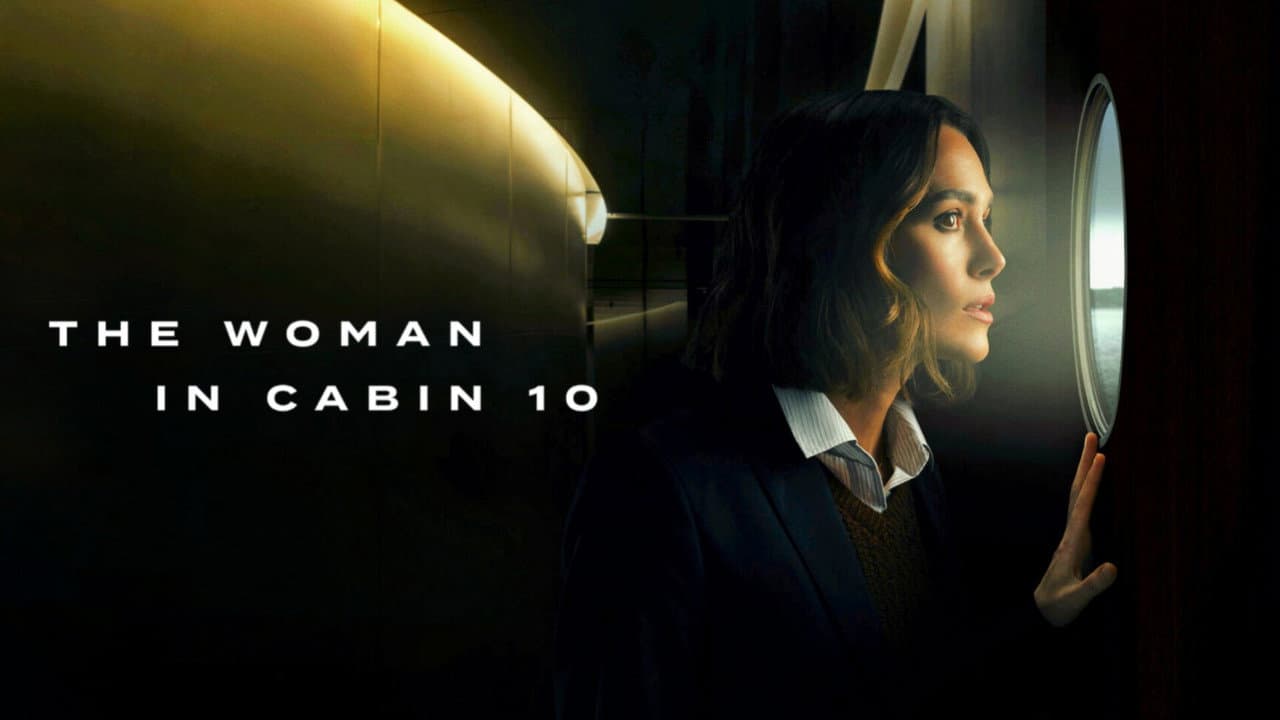 The Woman in Cabin 10 — backdrops with title 7