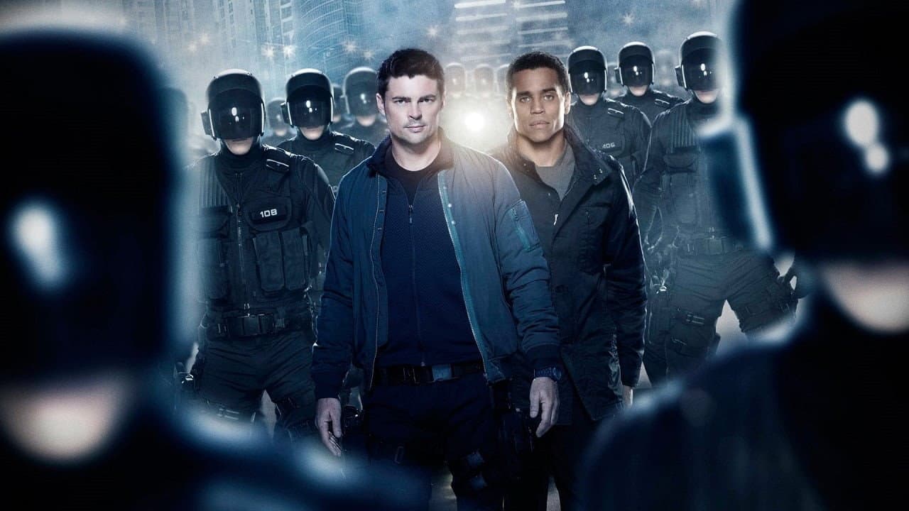 Almost Human — backdrops 3