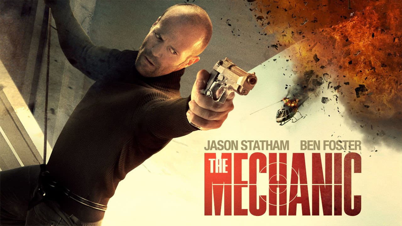 The Mechanic — backdrops with title 4