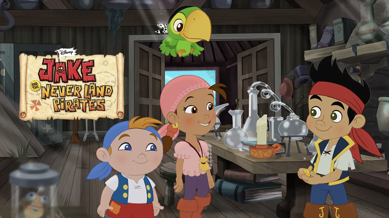 Jake and the Never Land Pirates — backdrops with title 2