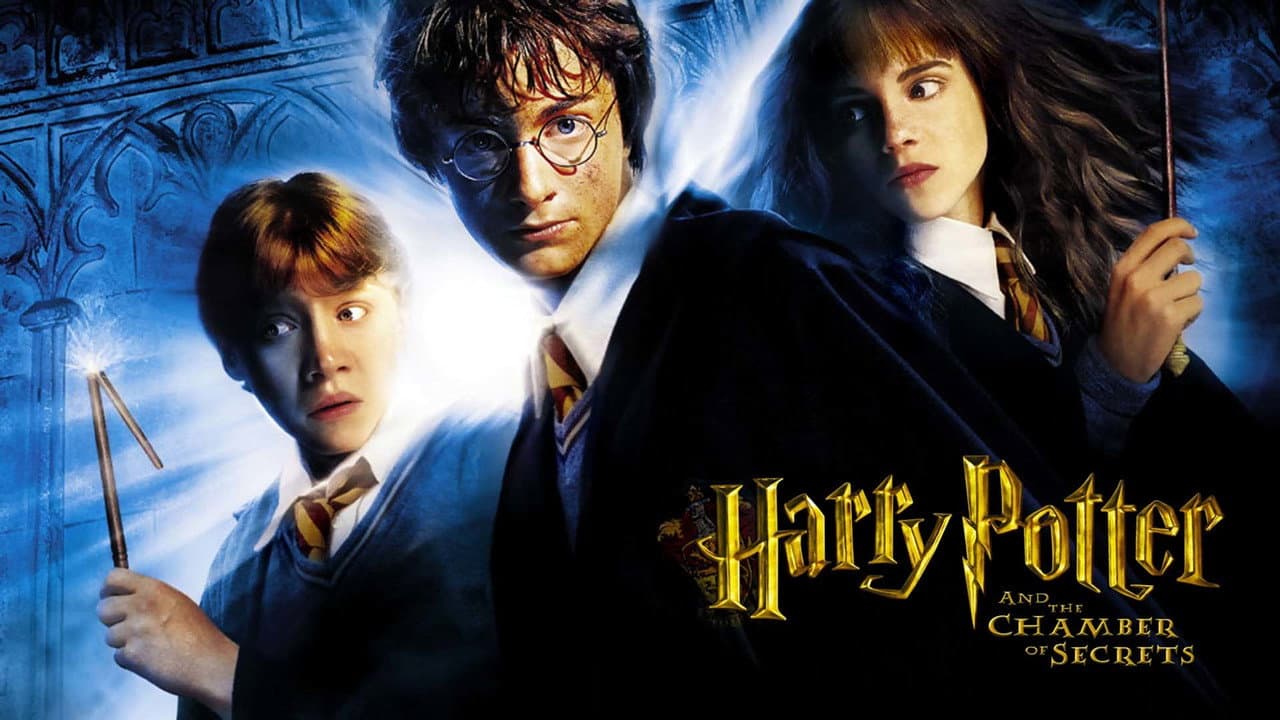 Harry Potter and the Chamber of Secrets — backdrops with title 6