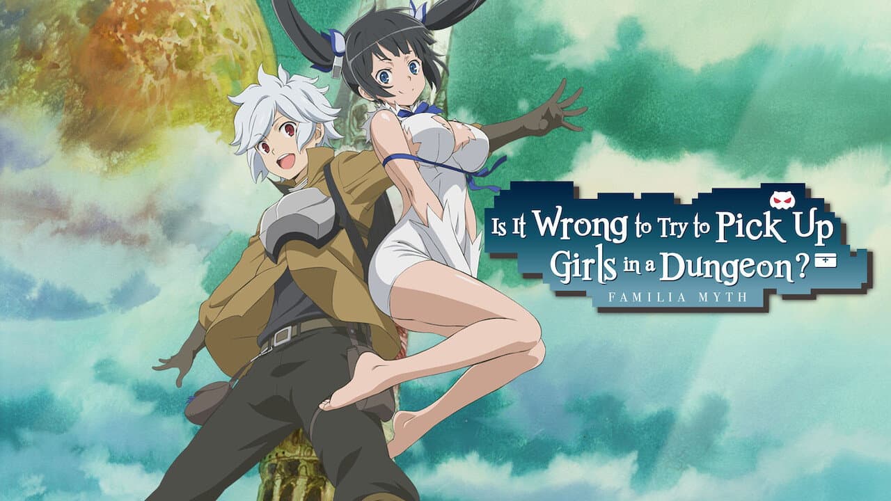 Is It Wrong to Try to Pick Up Girls in a Dungeon? — backdrops with title 6