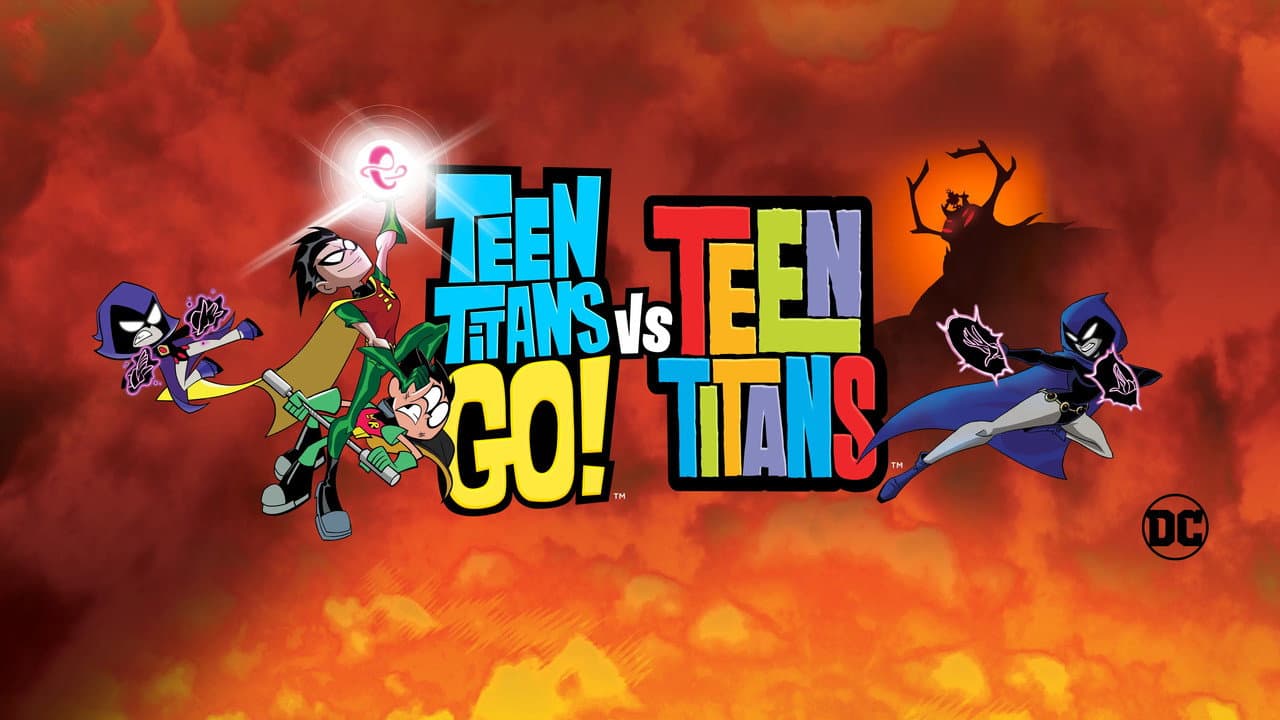 Teen Titans Go! vs. Teen Titans — backdrops with title 6