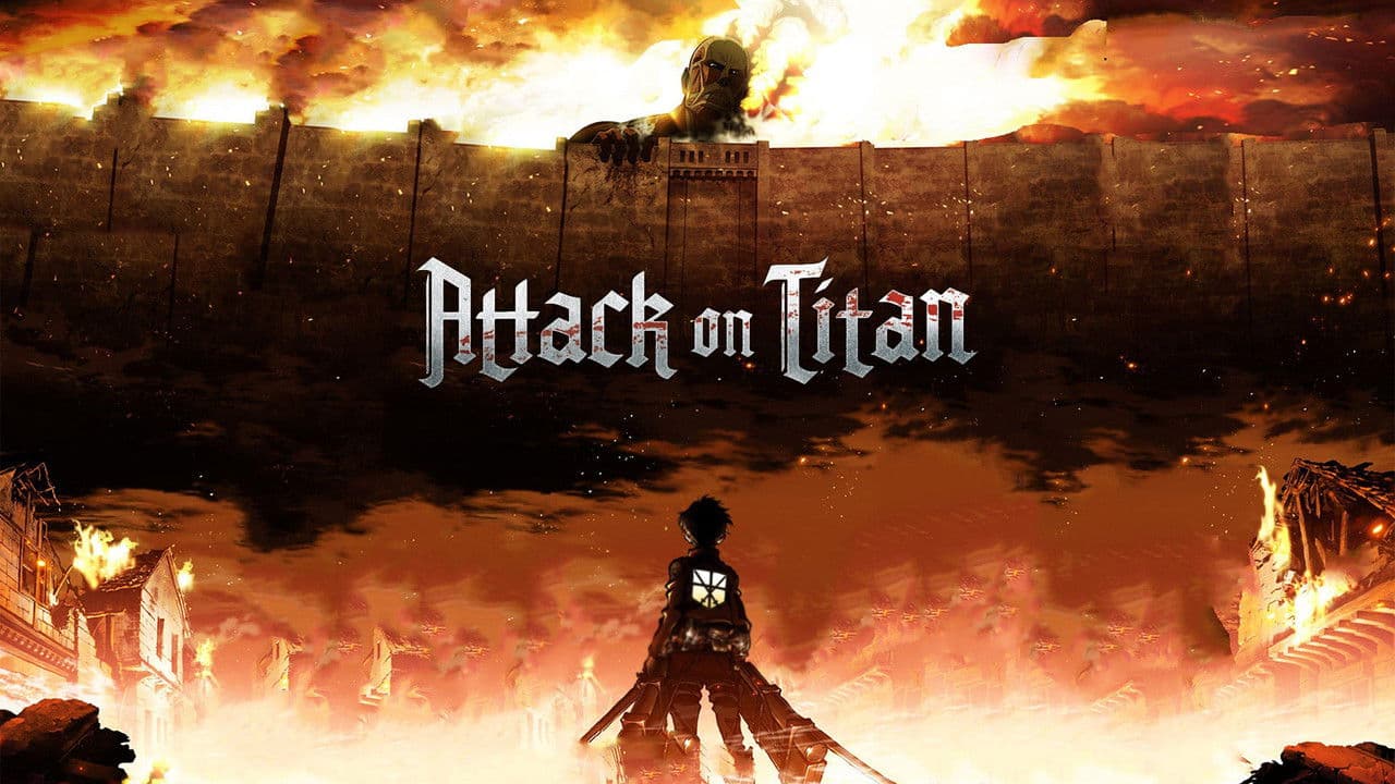 Attack on Titan — backdrops with title 3