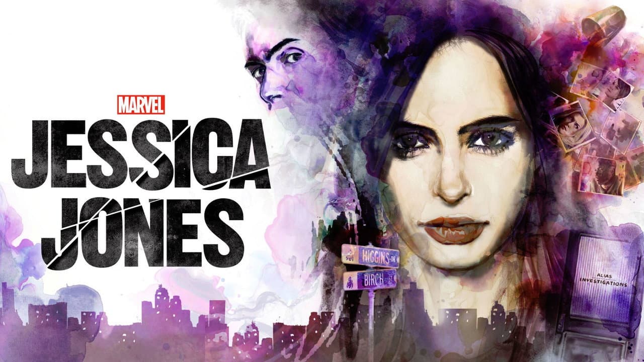 Marvel's Jessica Jones — backdrops with title 5
