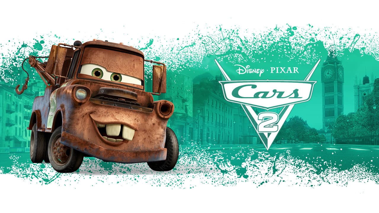 Cars 2 — backdrops with title 3