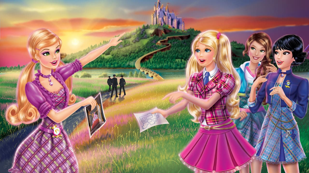 Barbie: Princess Charm School — backdrops 1