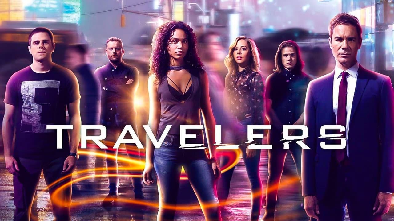 Travelers — backdrops with title 5