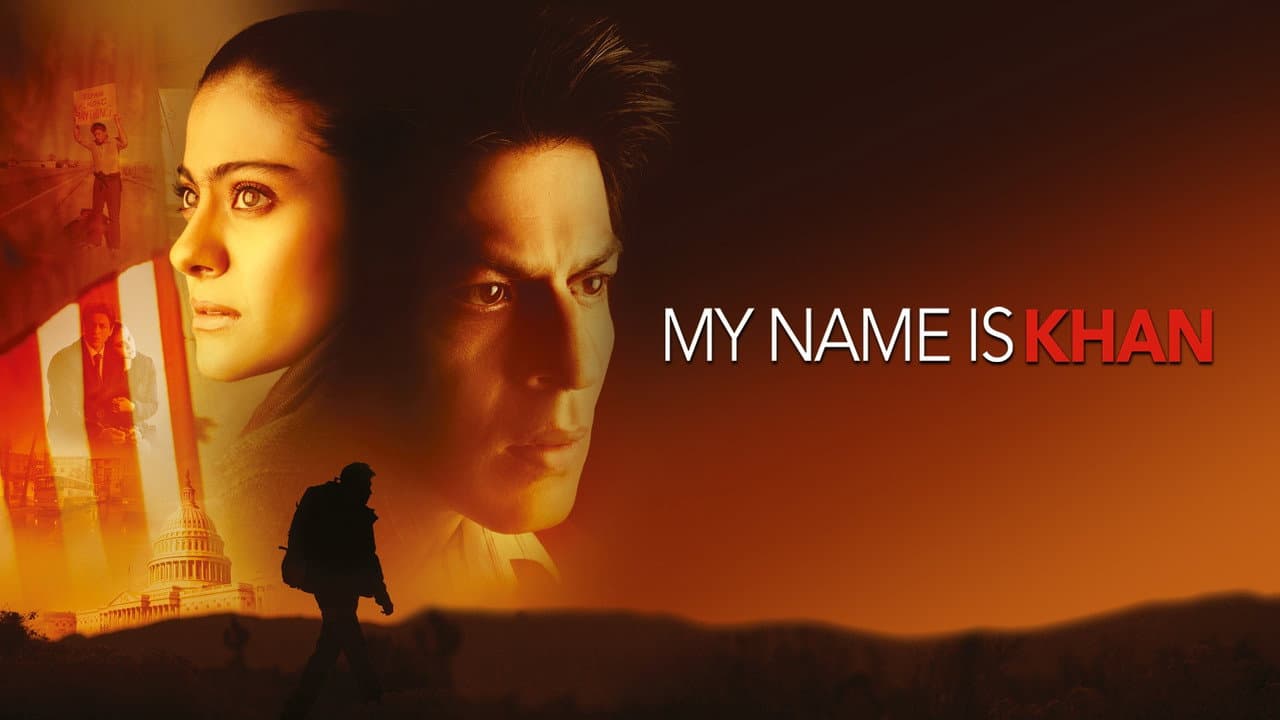 My Name Is Khan — backdrops with title 1